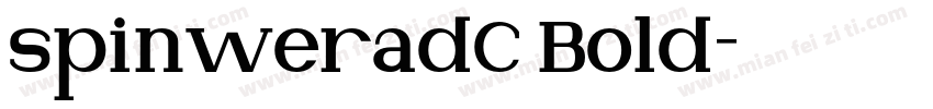 spinweradC Bold字体转换